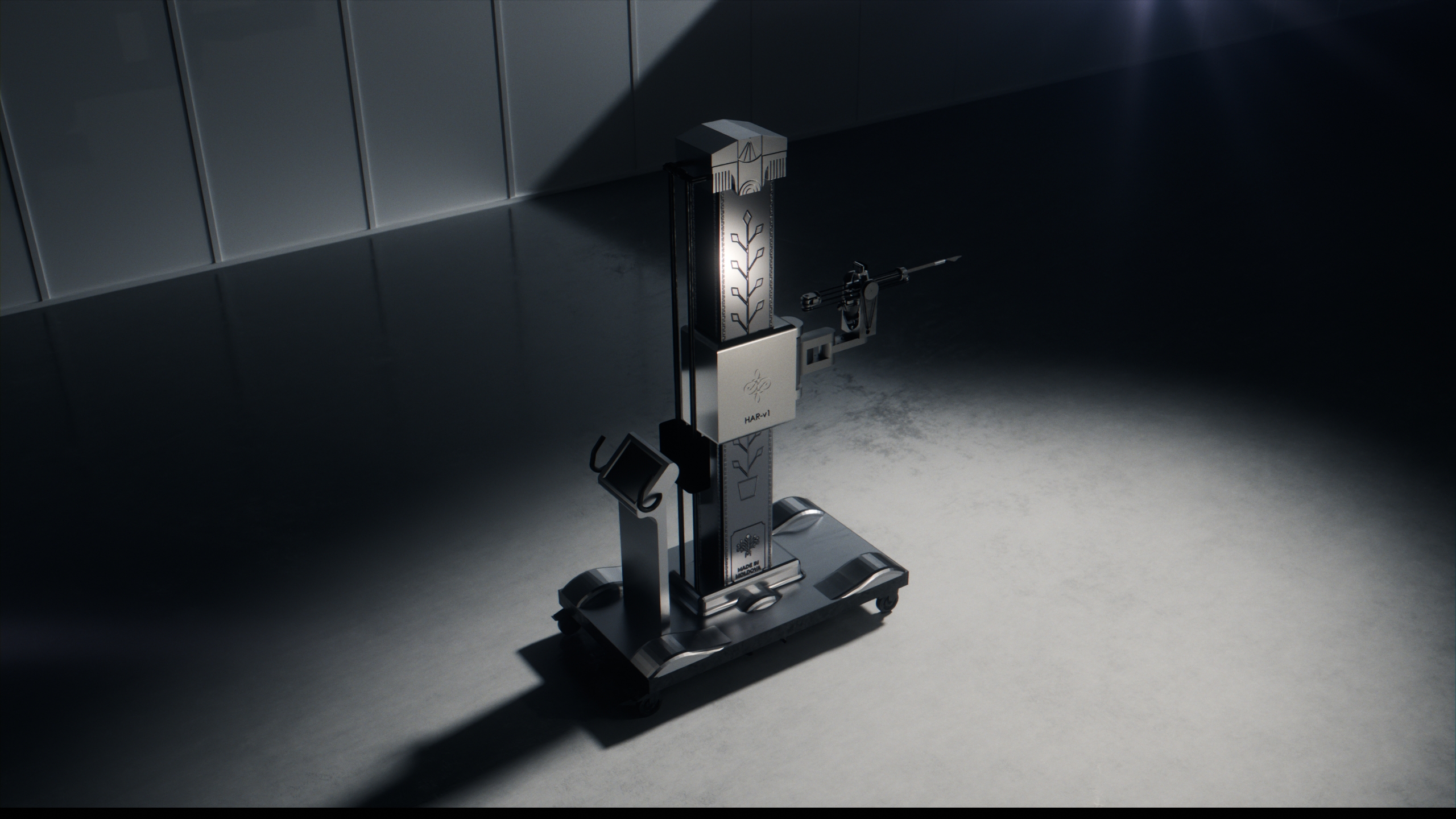 Harvix robot render