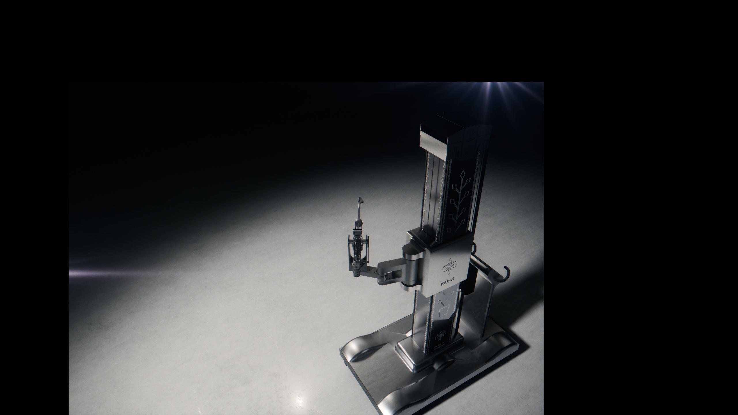 Harvix robot render