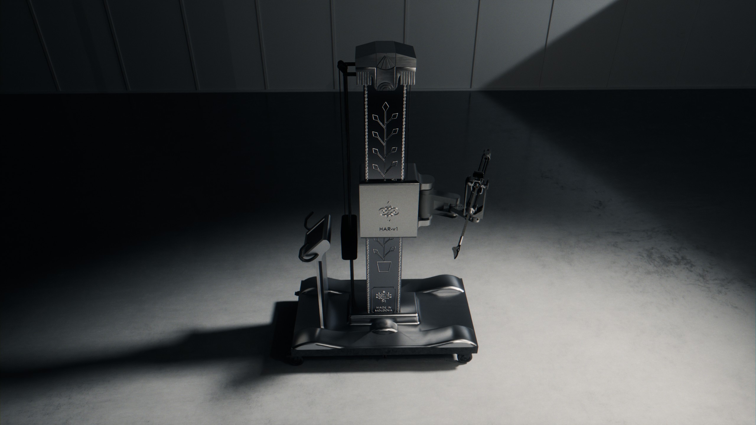 Harvix robot render